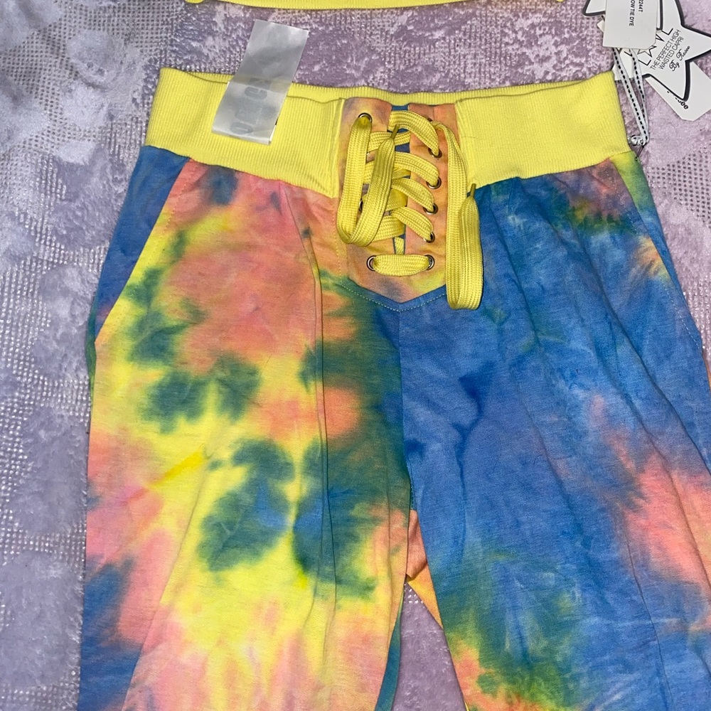 Top and pants together never used